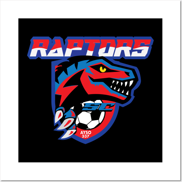 Raptors soccer Wall Art by yorkphotog